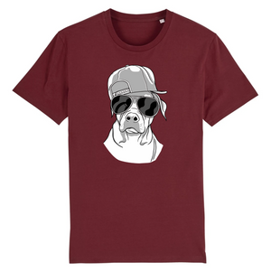 T-Shirt- BIO- COOL DOG- Herren