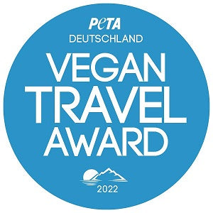 Papero Yeti - Bester veganer Reiserucksack ausgezeichnet von PETA Vegan Travel Award 2022