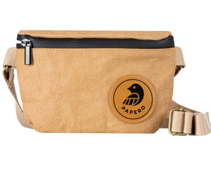 Papero upcycling Bauchtasche aus Papier