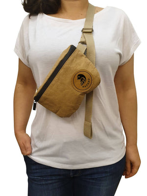 PAPERO Crossbag aus Papier SQUIRREL Deltabag vegan nachhaltig