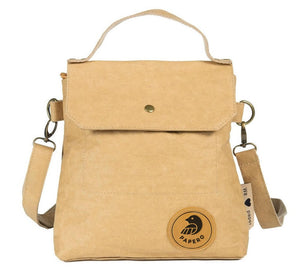 Sac à main Papero durablement végétalien upcyclé en papier kraft