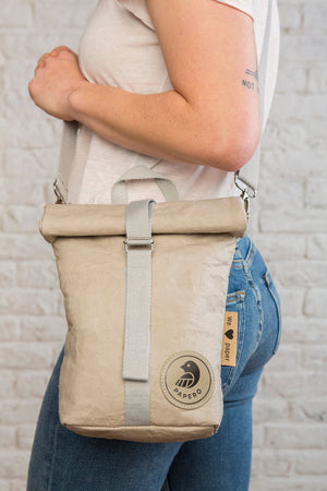 Sac à main Papero sac à main en papier raton laveur de pain végétalien durable