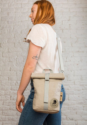 Sac à main Papero sac à main en papier raton laveur de pain végétalien durable