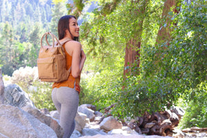 PAPERO Rucksack aus Papier LYNX 12 L Handtaschenrucksack 2 in 1, wasserfest, reißfest