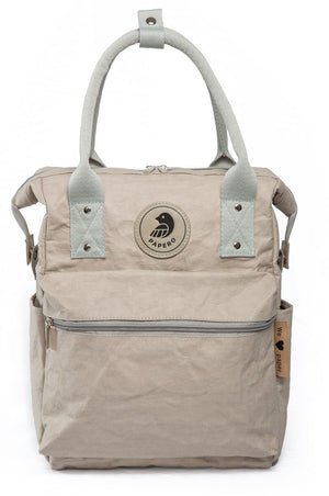 PAPERO Rucksack aus Papier LYNX 12 L Handtaschenrucksack 2 in 1, wasserfest, reißfest