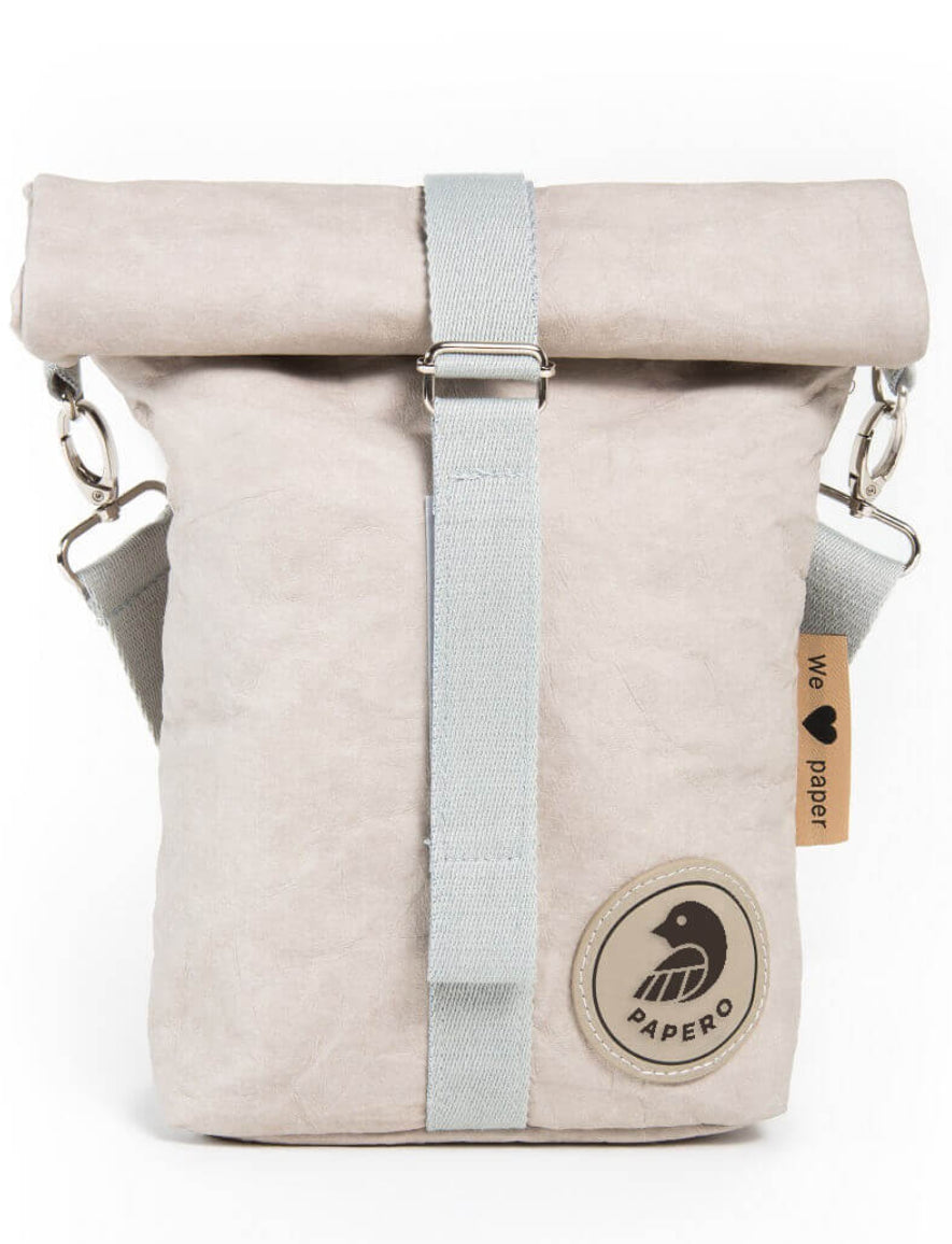 Papero upcycling Rucksack Pausenbrot lunchbagaus Papier