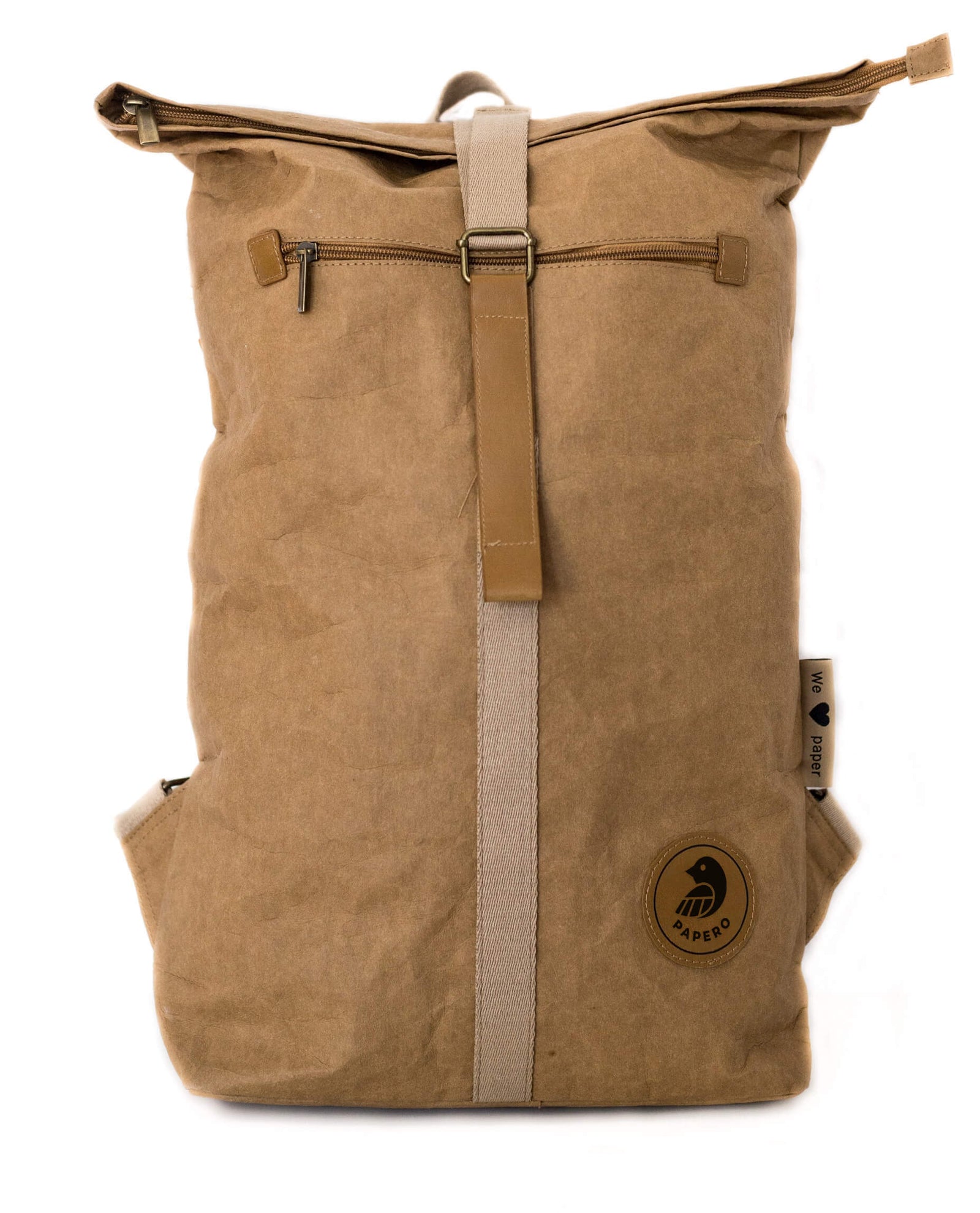 PAPERO Rucksack aus Papier COUGAR MINI 13L waschbar, reißfest, wasserfest, vegan, nachhaltig