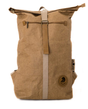 PAPERO Rucksack aus Papier COUGAR MINI 13L waschbar, reißfest, wasserfest, vegan, nachhaltig