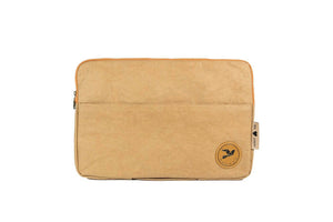 Nuova borsa per laptop di carta da 15,6 pollici fatta di potenza armadillo piuma leggera, impermeabile, vegana, sostenibile