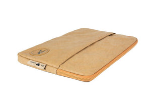 Nuova borsa per laptop di carta da 15,6 pollici fatta di potenza armadillo piuma leggera, impermeabile, vegana, sostenibile