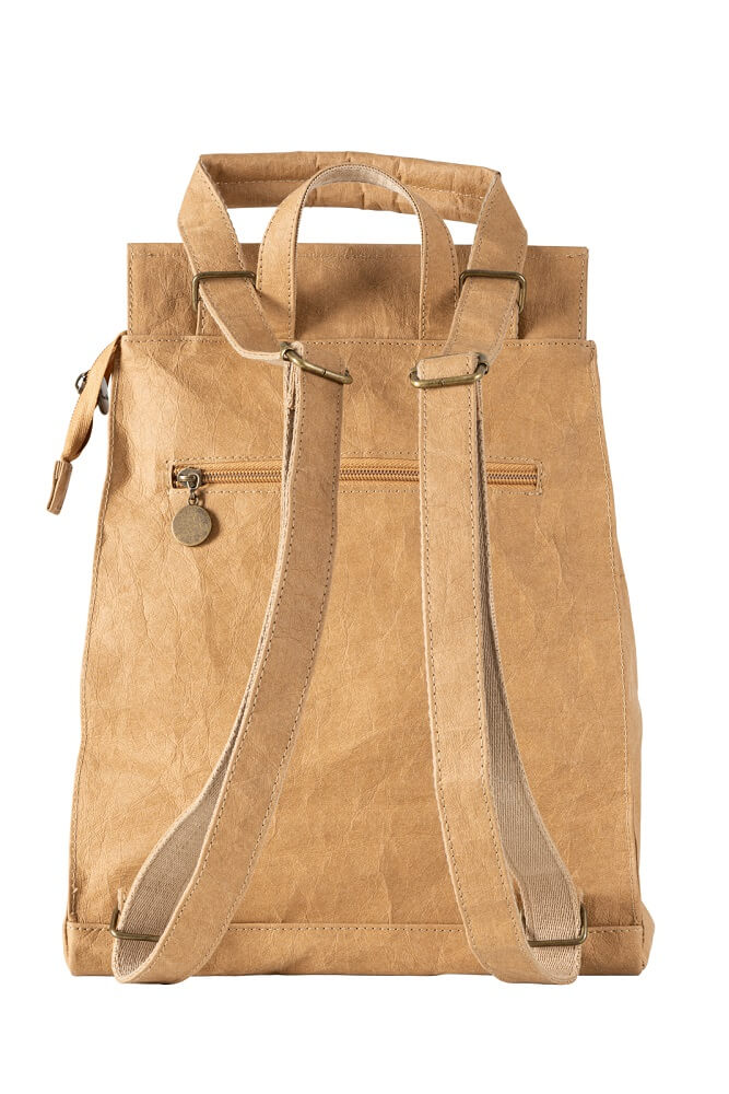 3in1 Rucksack , Messenger, Handtasche aus Kraftpapier nachhaltig