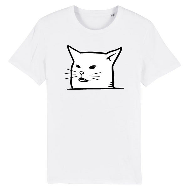 Papero T-SHIRT - BIO- White Cat - HERREN