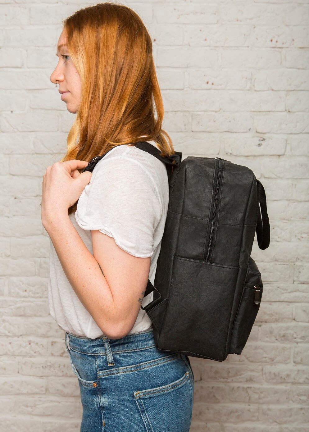 Papero Rucksack Neu PAPERO aus Papier Rucksack vegan fair nachhaltig robust wasserfest ...