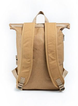 Papero Backpack gemaakt van papieren cougar 22 L unisex wasbaar, traanbestendig, waterdicht, duurzame Daypack