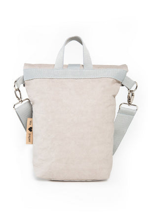 Papero lunchbag handbag made of paper Racoon break bread vegan sustainable