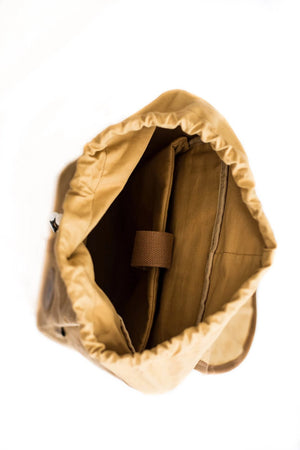 Búho de mochila Papero Hecho de papel potente de 13 l de luz, resistente a la lágrima e impermeable, sostenible
