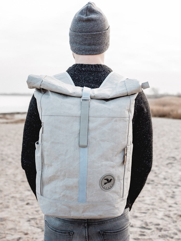 Neu Rucksack aus Papier ♻ | leicht, robust wasserfest nachhaltig vegan ...