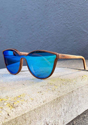 Sunglasses walnut solid wood - Savannah from Sweden
