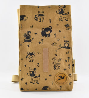 NUEVA mochila de Papero Cougar Kids 8 L Hecho de luz de papel potencial lavable, resistente a la lágrima e impermeable sostenible