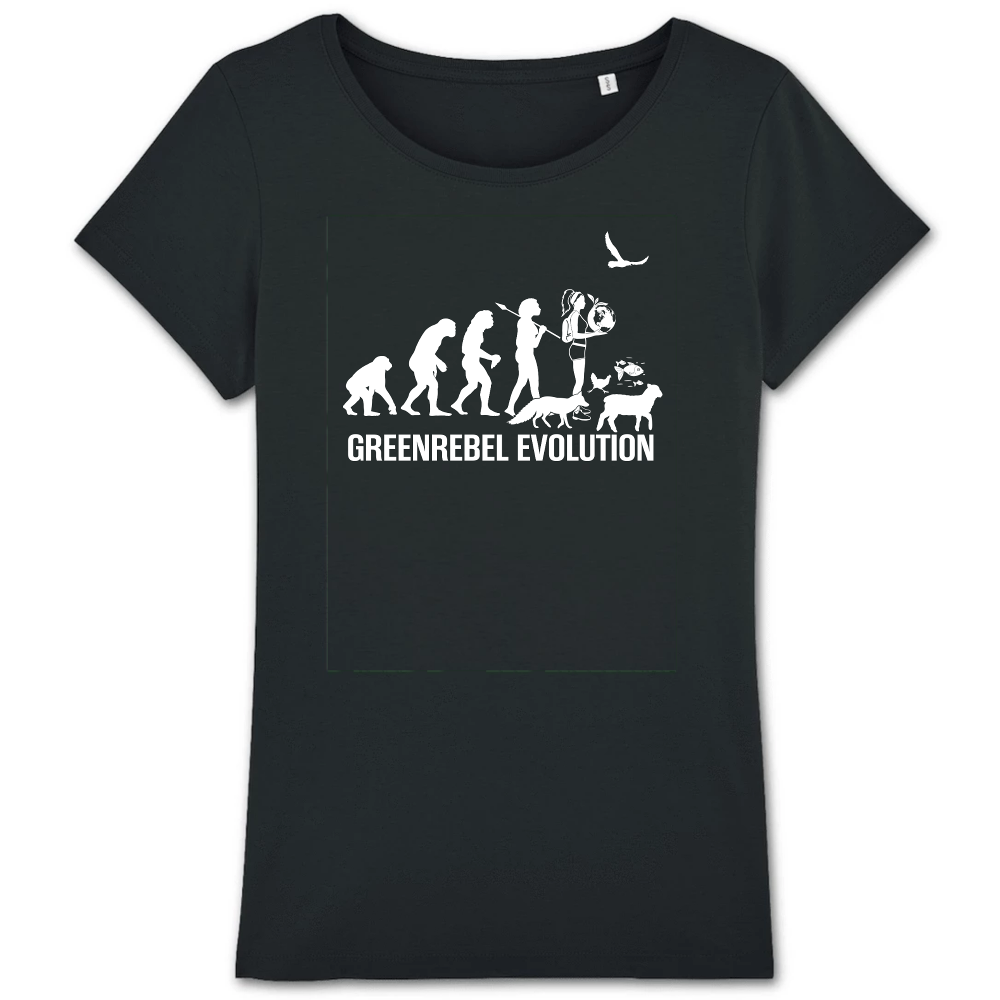 T-Shirt Greenrebel Evolution