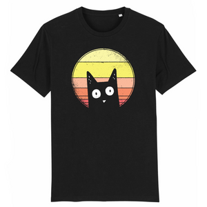 T-Shirt- BIO- CAT VINTAGE- Herren