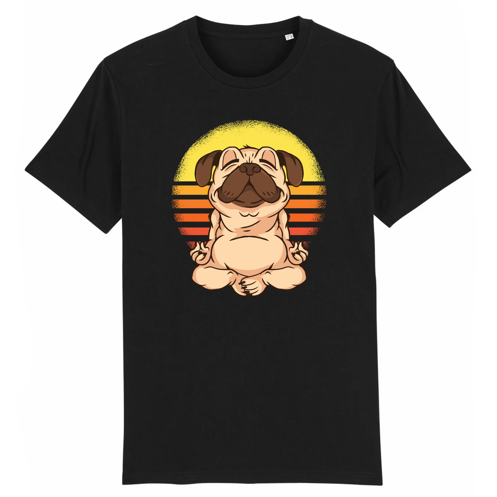 Camiseta MOPS ORGÁNICO YOGA VINTAGE Men