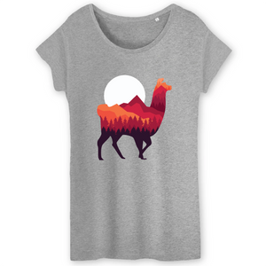 T - shirt pour femmes Lama