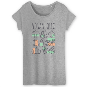 T-shirt organische veganholische vrouwen