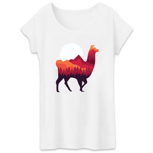 Camiseta-ORGANIC-LAMA-Mujer