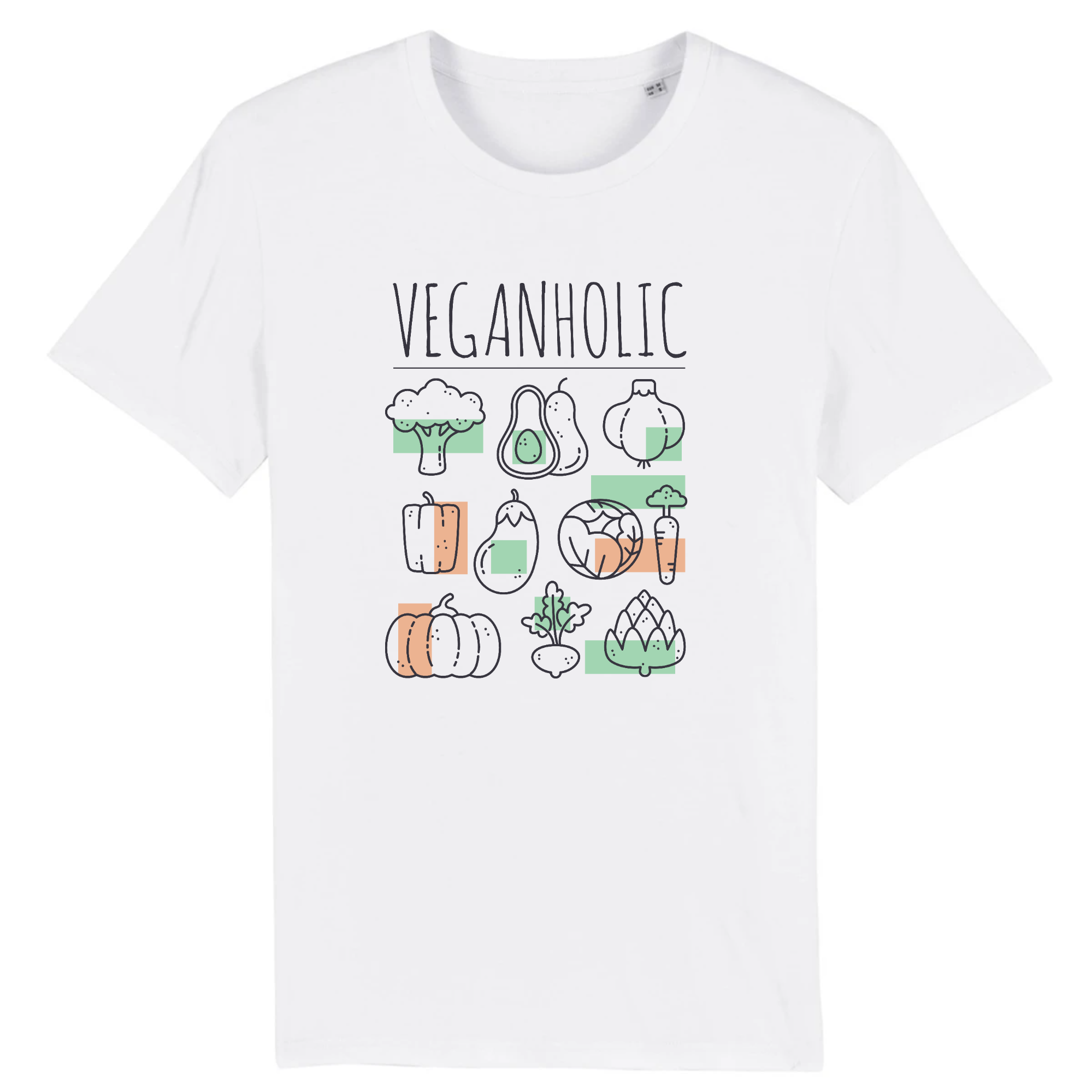 Maglietta- uomini bio-vegani