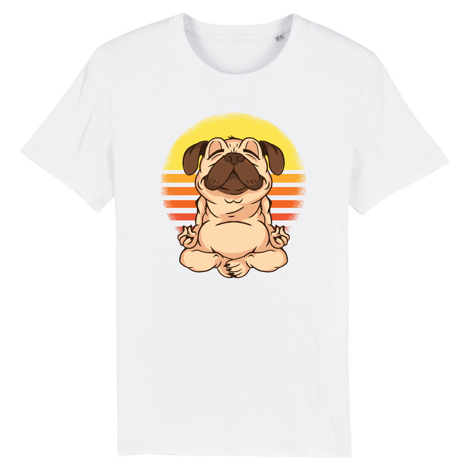 Camiseta MOPS ORGÁNICO YOGA VINTAGE Men