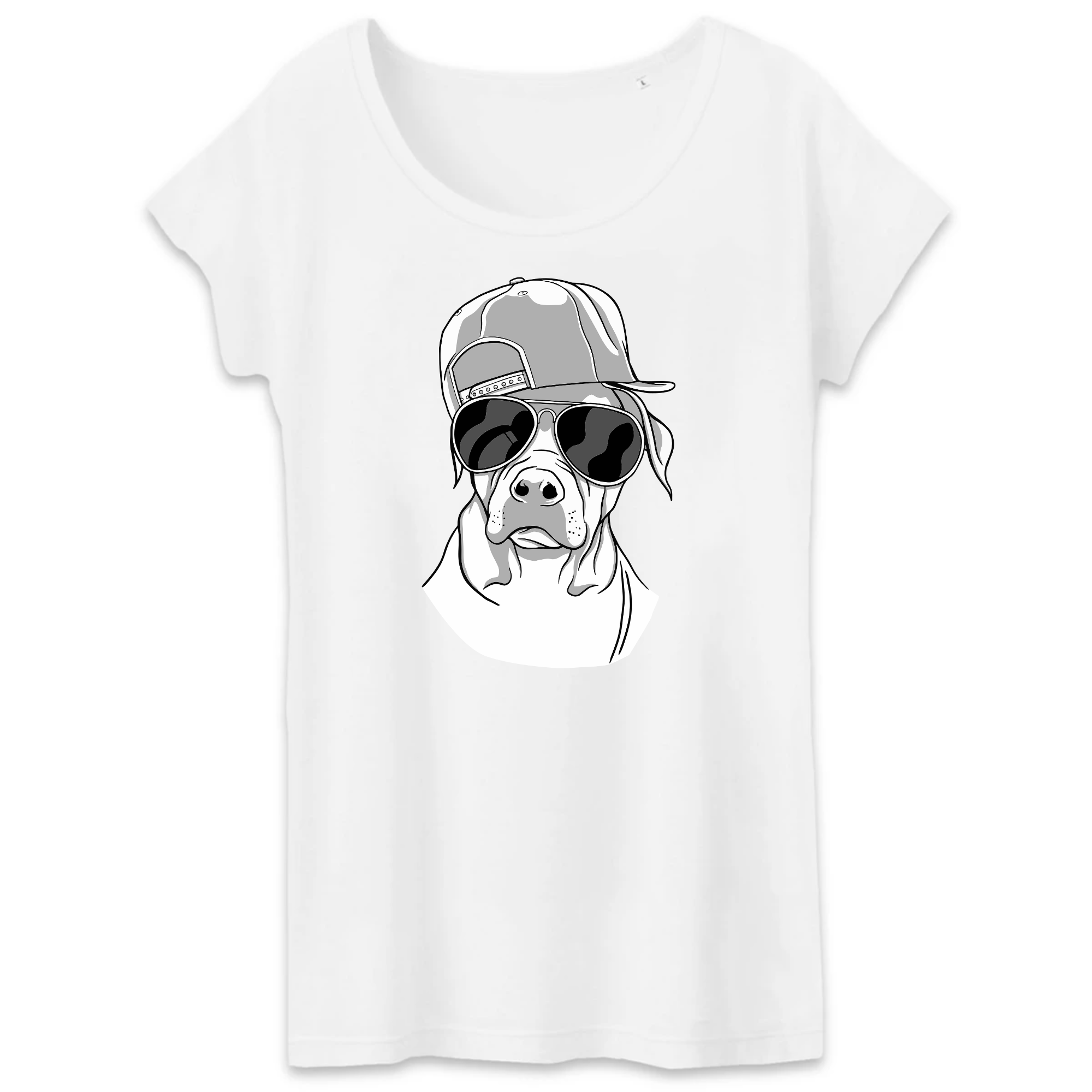 T-shirt - Dog bio-cool damen